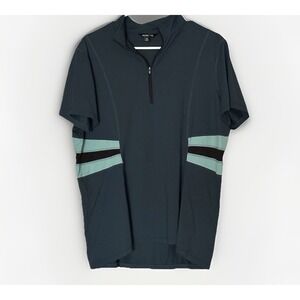 Kerrits Women XL Quarter Zip Riding Shirt Equestrian Athletic Top Stretch Horse